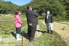 笑味ちゃん天気予報の番組収録2