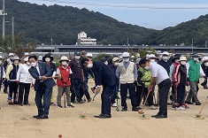 浅口市誕生記念杯グラウンド・ゴルフ交歓大会2