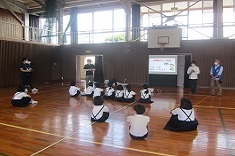 金光小学校ドローン教室1