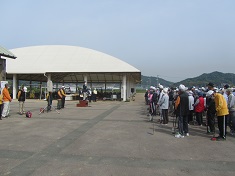 三ツ山スポーツ公園開園記念グラウンド・ゴルフ交歓大会2