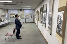 皋墨会（鴨方文化協会）水墨画作品展2