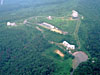 空から見た竹林寺山の画像