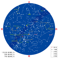 夏の星空の画像