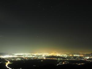 遙照山展望台夜景