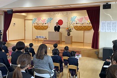 はちまん認定こども園卒業証書授与式2
