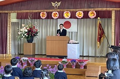 鴨方東幼稚園卒業証書授与式1