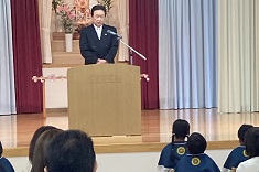 聖華こども園卒園式1