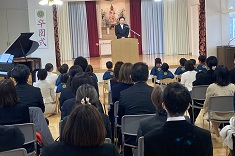 聖華こども園卒園式2