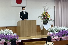 竜南保育園卒園式1