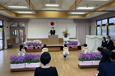 竜南保育園卒園式2