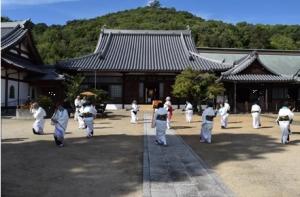 ひがさき踊り（鴨方町）長川寺