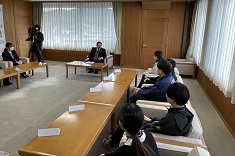 新採用職員との座談会2