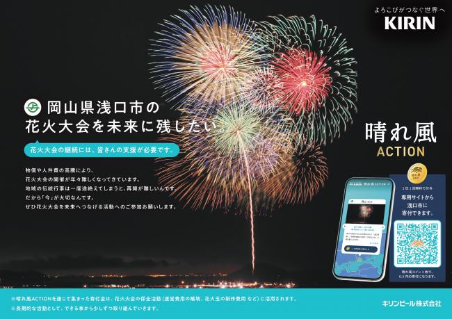 KIRIN「晴れ風ACTION」横ポスターA