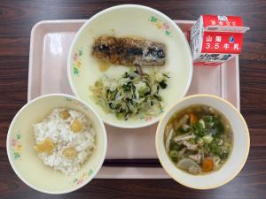 ９月１９日給食写真