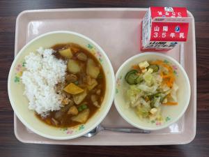 10月7日給食写真