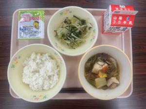 1月21日給食写真