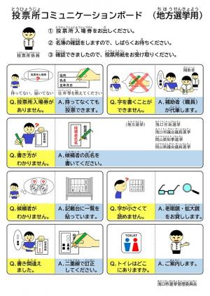 コミュニケーションボード
