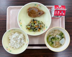 6月17日の給食写真